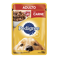 Pedigree Para Perros Adultos Carne Pouch x 100 Gr.