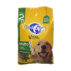 Alimento Para Perros Carne &Amp; Vegetales Pedigree 3 Kg