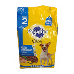 Alimento Para Perros Pedigree Raza Pequeñas  1,5 Kg
