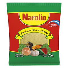 Pimienta Marolio Blanca Molida 25 Gr