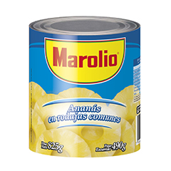 Anana En Rodajas Marolio 825 Gr