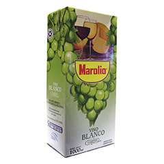Vino Blanco Tetra Brik Marolio 1 Lt