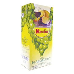 Vino Blanco Dulce Tetra Brik Marolio 1 Lt