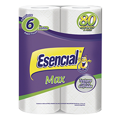 Papel Higienico Max Esencial x 6 und_unidad