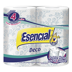 Papel higienico Esencial 4X30Mt