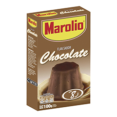 Flan De Chocolate Marolio 100 Gr