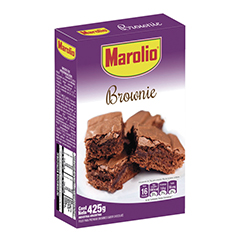 Brownie De Chocolate para preparar Marolio 425 Gr