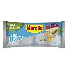 Oblea Vainilla Marolio 4 Un 200 Gr