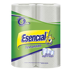 papel higenico esencial texturado x6 