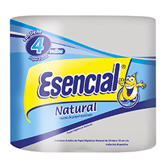 Papel higienico Esencial Natur 4x30mts_unidad