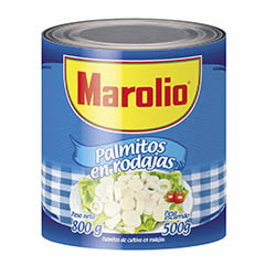 Palmito Rodaja Marolio 800 Gr