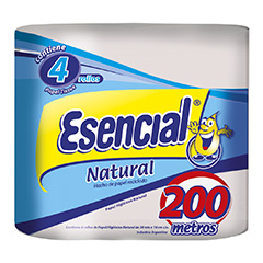 Papel higienico Esencial 4x50mts_unidad