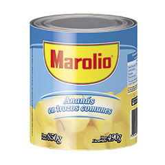 Anana en trozos Marolio x 850g_unidad