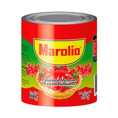 morrones marolio lata 500g 