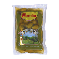 ACEITUNAS MAROLIO VERDE D.P 180G