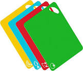 TABLA DE PICAR PLAST. 37 X 25CM