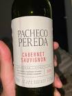 Vino Tinto Cabernet Sauvignon Pacheco Pereda 750 Cc