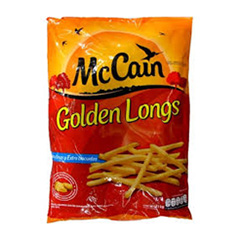 Papas Prefritas Supercongeladas Golden Longs 1 Kg