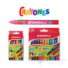 CRAYONES DE CERA SIMBALL X12