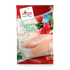 Suprema De Pollo Congelada Granja Tres Arroyos 800 Gr