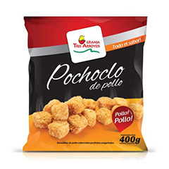 Rebozados De Pollo Cocido Granja Tres Arroyos 400 Gr