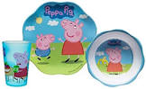 TAZA C/ PLATO PEPPA PIG