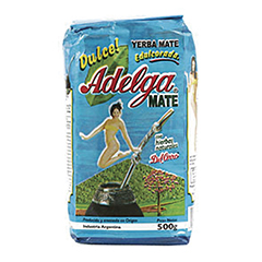 Yerba Mate Adelga Edulcorada 500gr_unidad