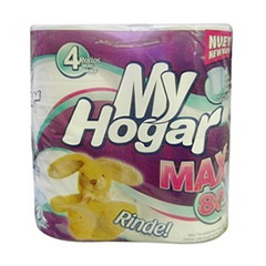 Papel higienico My Hogar Max X4X80Mt