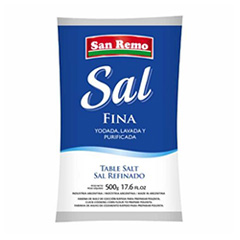 San Remo Sal Fina Bolsa