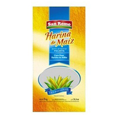 Polenta De Maíz  San Remo X 1 Kg