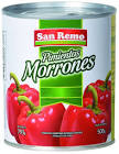 Pimientos Morrones San Remo Lata 220 Grs