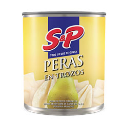 PERAS EN TROZOZ  SP 