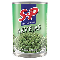 Arvejas S&P Secas Remojadas 350 Grs
