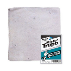 TRAPO DE PISO MISTERTRAPO CONSORCIO BLANCO 60x68 CM