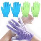 Par De Guantes Exfoliantes Verde Krea 2 Un
