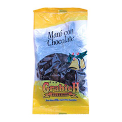 Mani Con Chocolate Grabich 80 Gr