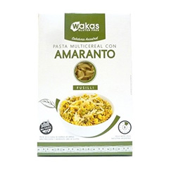 PASTAS WAKAS FUSILLI AMARANTO 250G