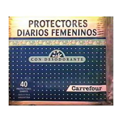 Protectores Diarios Con Perfume Carrefour 40 Uni