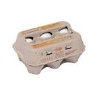 Huevos blancos Avicola Carcarana x 6 unid.