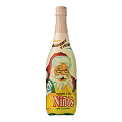 SIDRA ANANÁ FIZZ DE LOS NIÑOS SIN ALCOHOL 1L