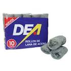 Rollos de lana de acero Dea x 10 unid.