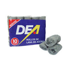 10 roll de lana de acero