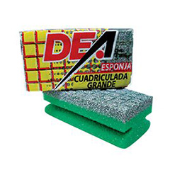 Esponja Cuadriculada Plateda Dea 1 Un