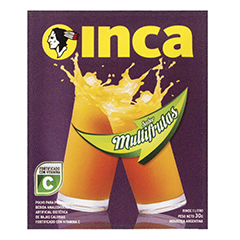 Jugo En Polvo Multifruta Inca 20 Gr