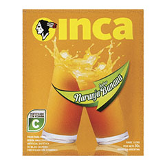Jugo En Polvo Naranja Banana Inca 20 Gr