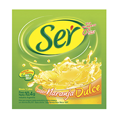 JUGO P/SER NARANJA DULCE SOBRE