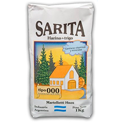 Harina 000 Sarita X1Kg