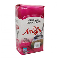 Yerba mate cedron Don Arregui x500g_unidad