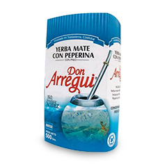 Yerba mate peperina Don Arregui x500g_unidad
