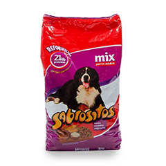 ALIM.P/PERROS SABROSITOS ADU. MIX X 3 KG